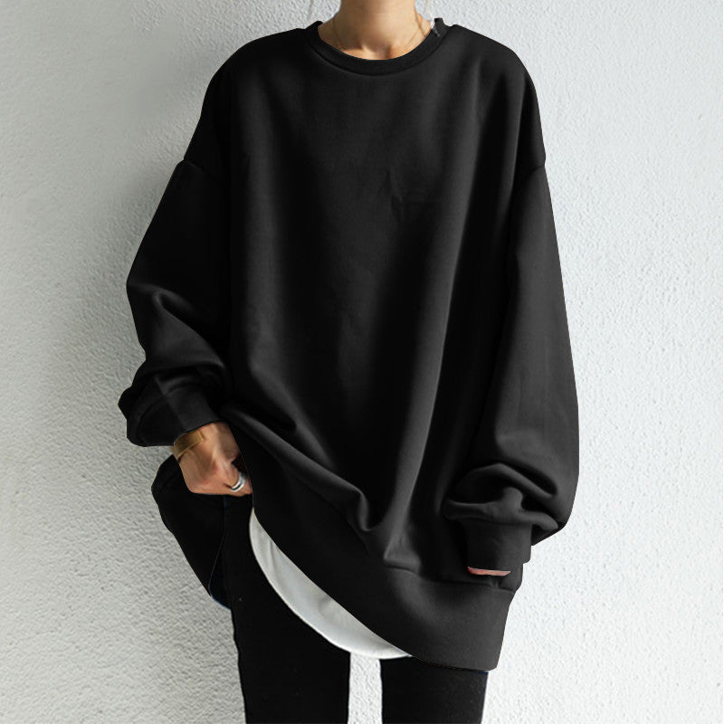 Damestrui Oversized Lange Zachte Trui voor Vrouw