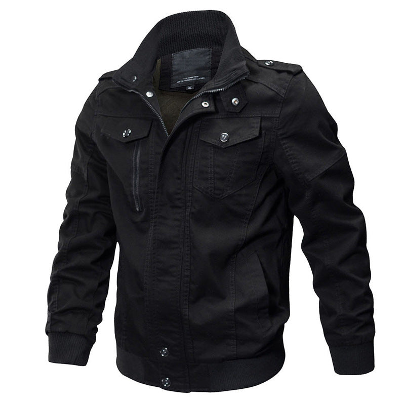 Heren Bomberjack Warm Fleece Gevoerd