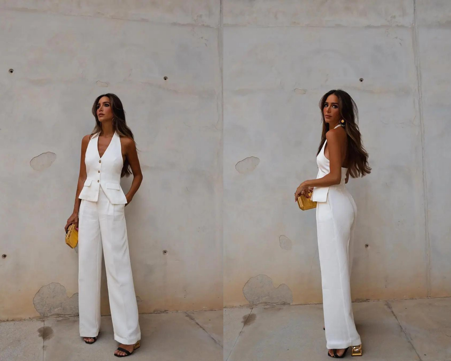 Dame Streetwear Set Top en BroekComfortabel en Stijlvol