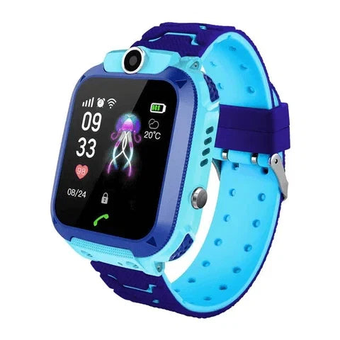 Kinder Smartwatch met GPS Tracking en Noodknop – Waterdicht en Schoolmodus