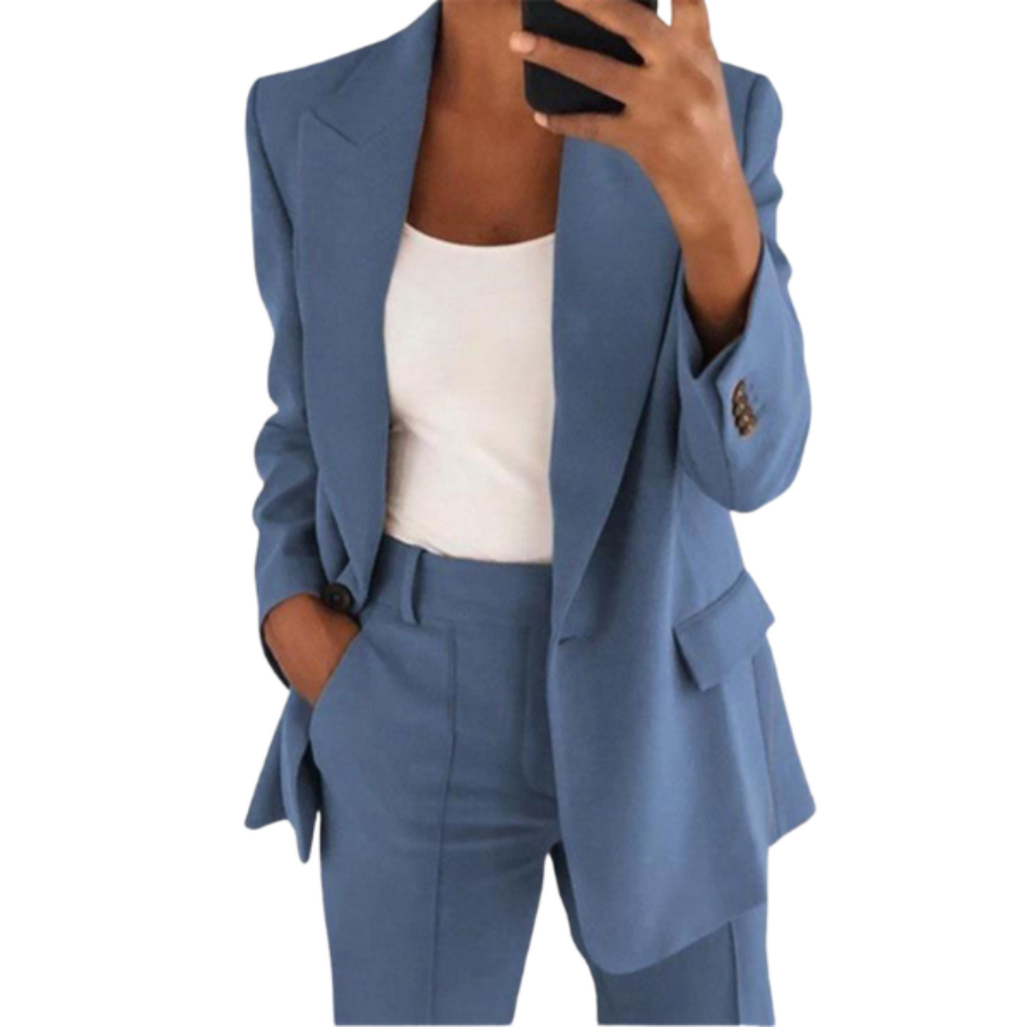 Dames Blazer Set Tweedelig Kostuum