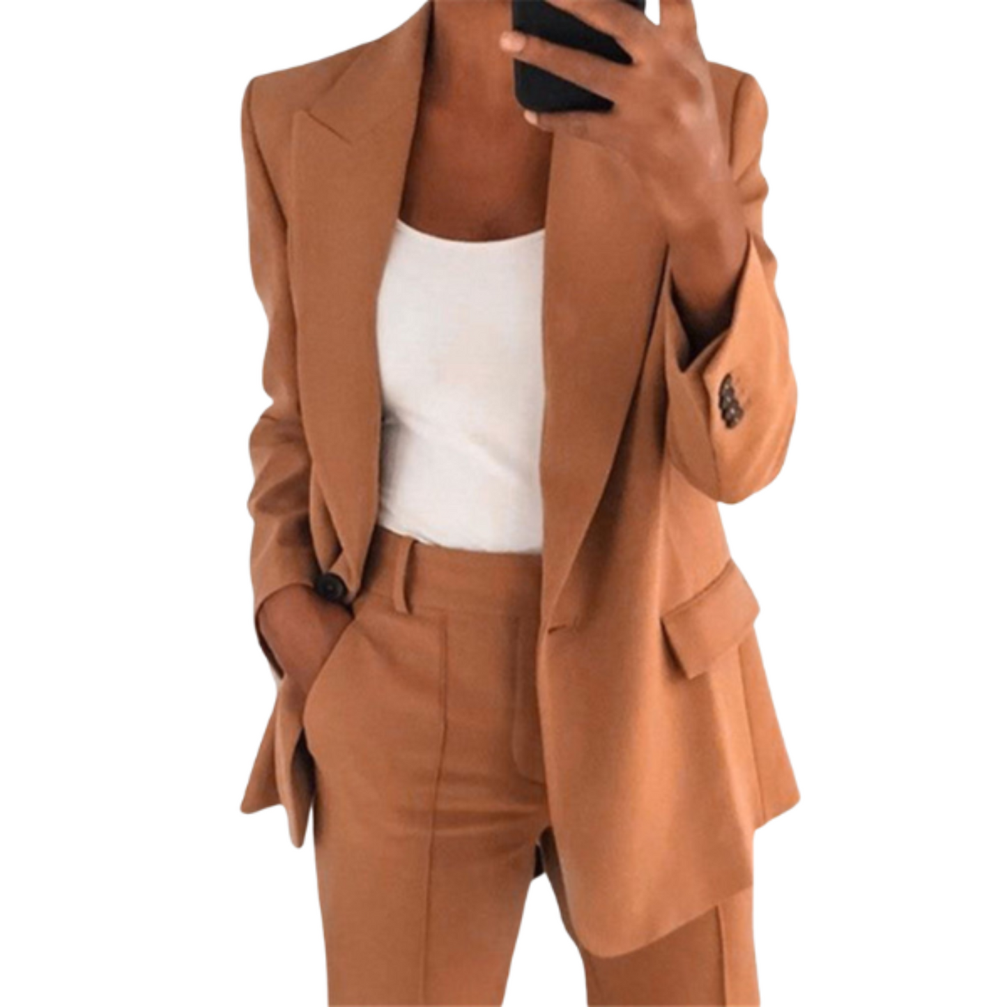 Dames Blazer Set Tweedelig Kostuum