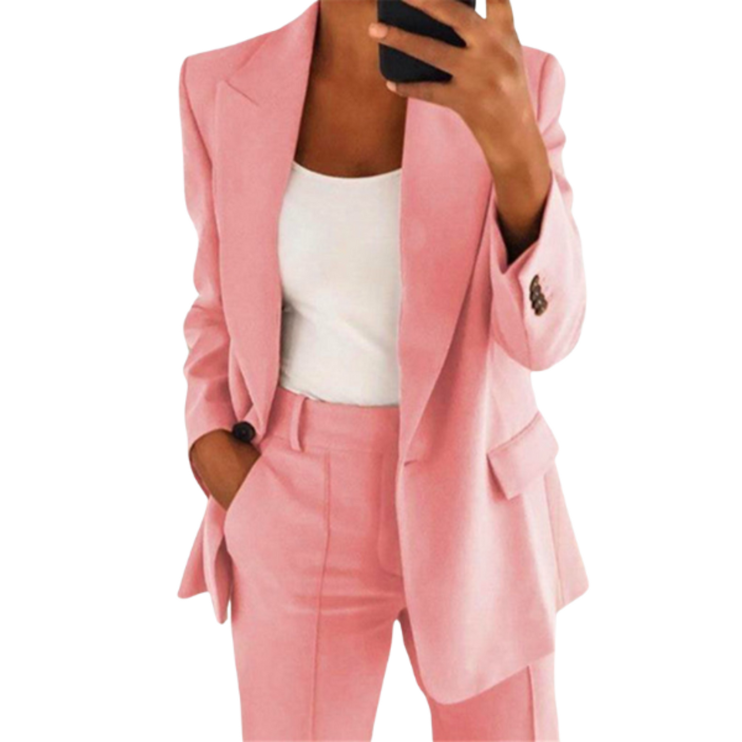 Dames Blazer Set Tweedelig Kostuum