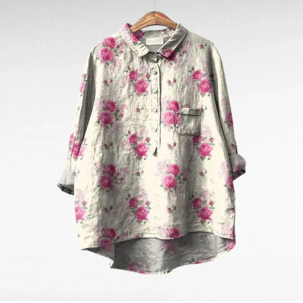 Bloemen Blouse Dames | Tijdloos Design & Flatterende Pasvorm