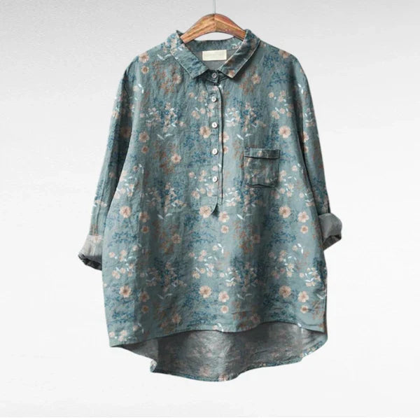 Bloemen Blouse Dames | Tijdloos Design & Flatterende Pasvorm