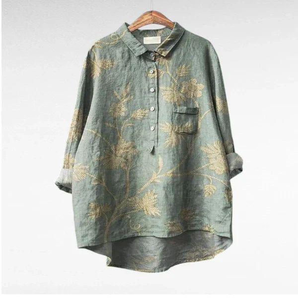 Bloemen Blouse Dames | Tijdloos Design & Flatterende Pasvorm