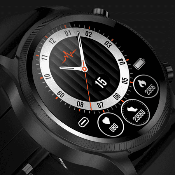 Slimme Gezondheidshorloge met Bloedsuikermeting & Hartslagmeter Waterdicht Fitness Tracker Smartwatch