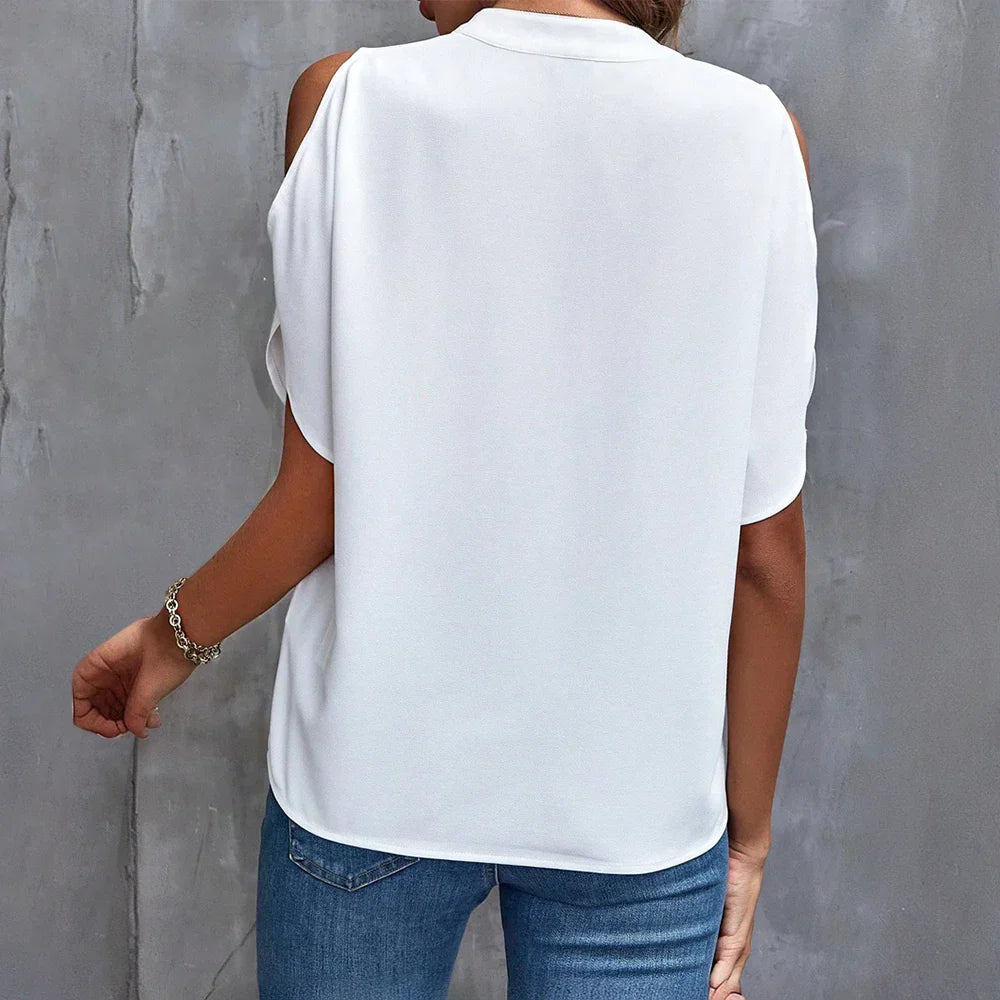 Dames Blouse Top Zomerjurk 2024 Mode