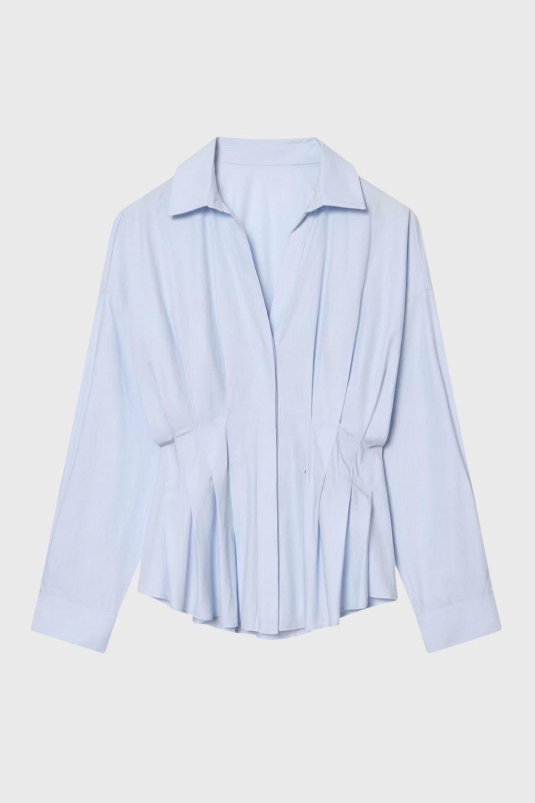 Dames Blouse Oversized met Getailleerde Taille Elegant - StudioMarella