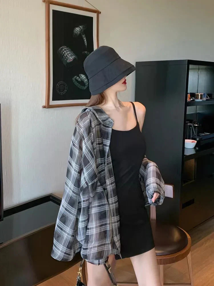 Zonnescherm Blouse Lichte Zomerjurk Bescherming
