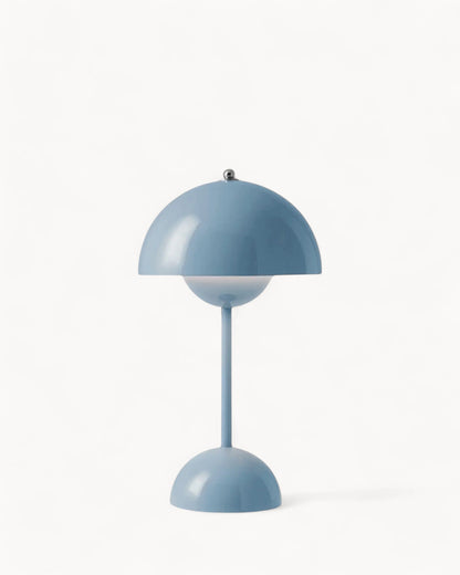 Tafellamp LED Metaal 28cm Grijs Dimbaar Bureau Nachtkast Scandinavisch Design Lamp Modern Minimalistisch