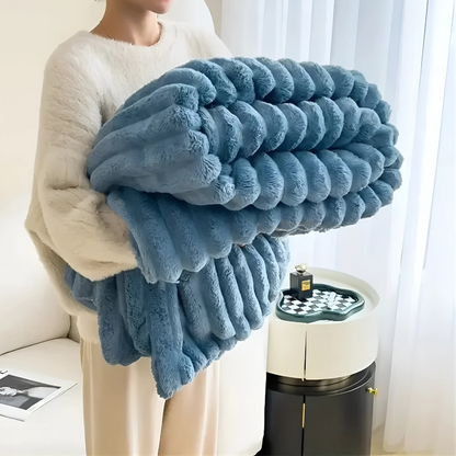 Zachte Flanellen Plaid – Luxe & Warme Deken voor Woonkamer en Slaapkamer
