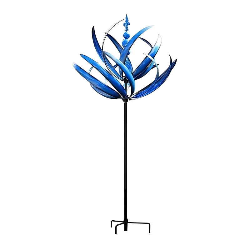 Decoratief Windspel voor Tuin – Draaiend Metalen Buitenornament met Reflectie