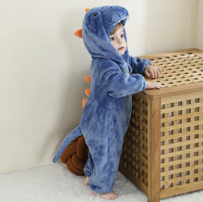 Baby onesie panda katoen polyester zwart wit baby pyjama dierenpak met capuchon uniseks huispak peuter