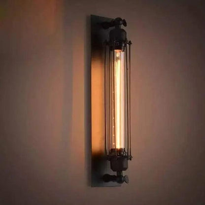 Industriële Vintage Wandlamp met Metalen Armatuur – Retro Verlichting voor Woonkamer, Slaapkamer & Kantoor