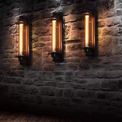Industriële Vintage Wandlamp met Metalen Armatuur – Retro Verlichting voor Woonkamer, Slaapkamer & Kantoor