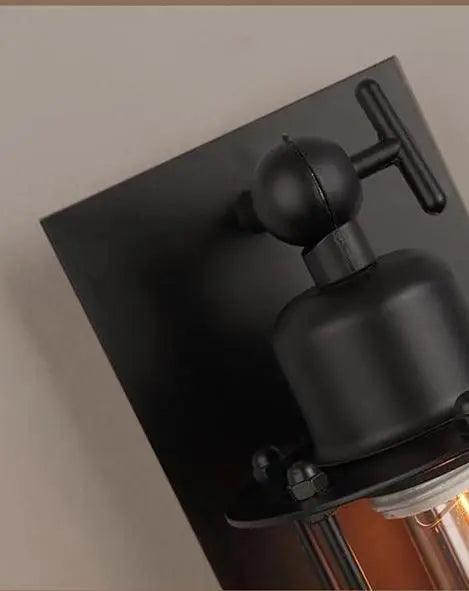 Industriële Vintage Wandlamp met Metalen Armatuur – Retro Verlichting voor Woonkamer, Slaapkamer & Kantoor