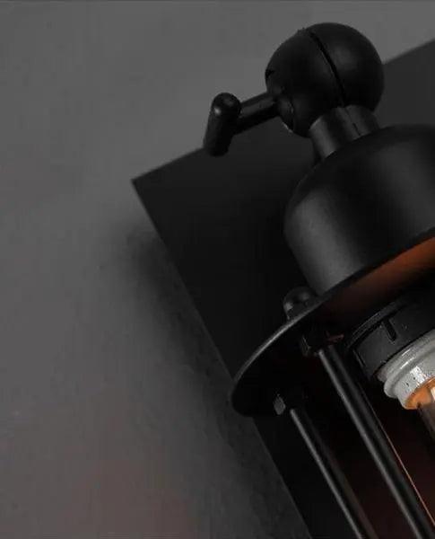 Industriële Vintage Wandlamp met Metalen Armatuur – Retro Verlichting voor Woonkamer, Slaapkamer & Kantoor