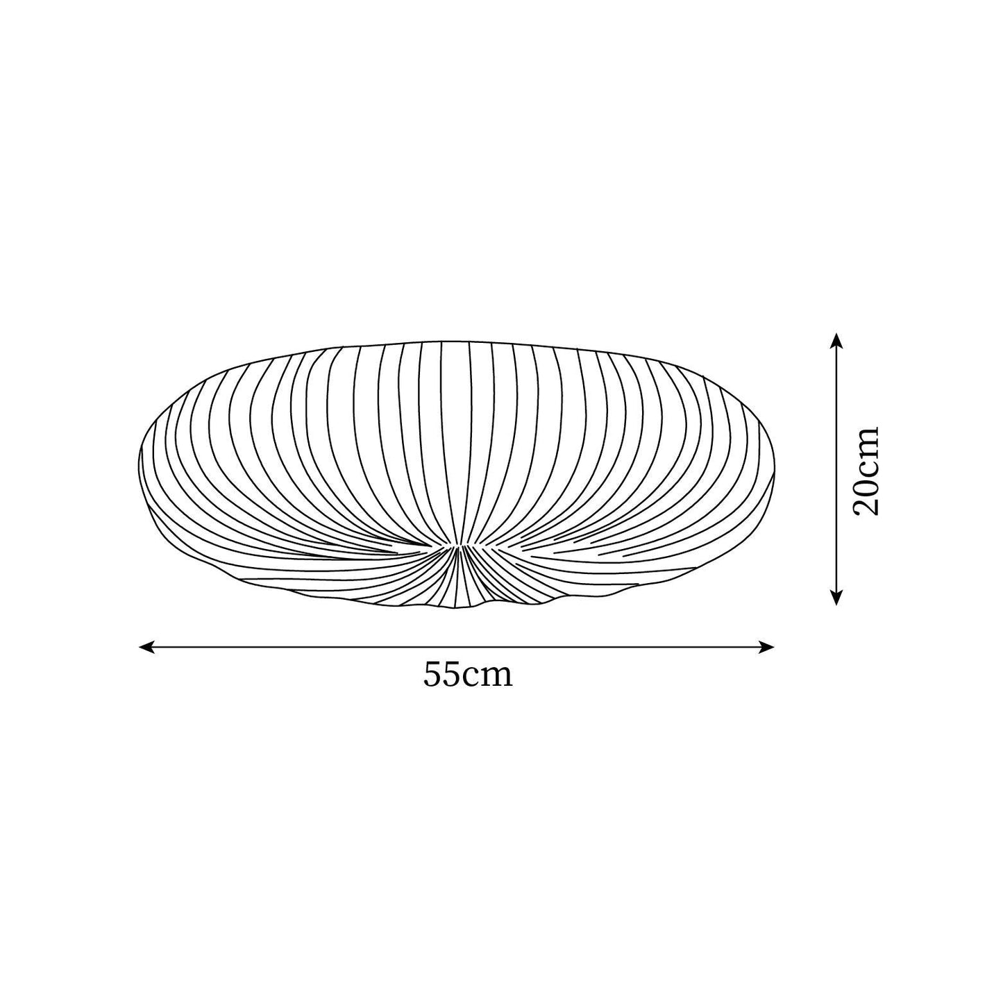 Plafondlamp Dimbaar Afstandsbediening LED Metaal Acryl Woonkamer Slaapkamer Modern