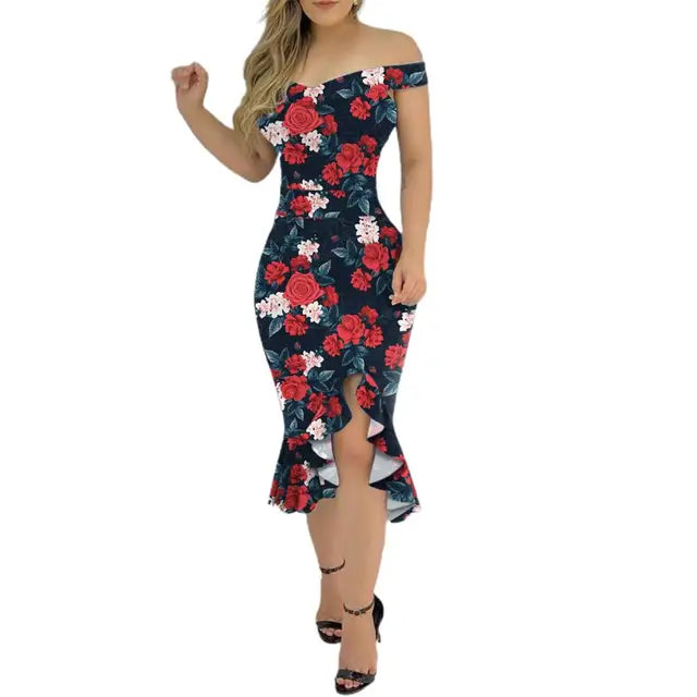 Elegante Bruiloftsjurk Bodycon Korte Avondjurk Glanzend