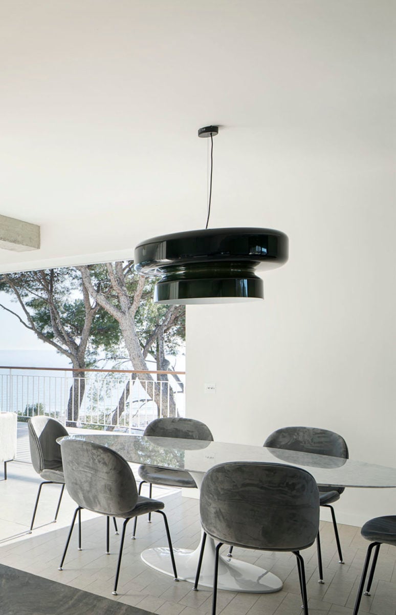 Hanglamp Glas Metaal LED Retro Bruin Eettafel Woonkamer Verstelbaar Snoer Design Verlichting Modern Interieur