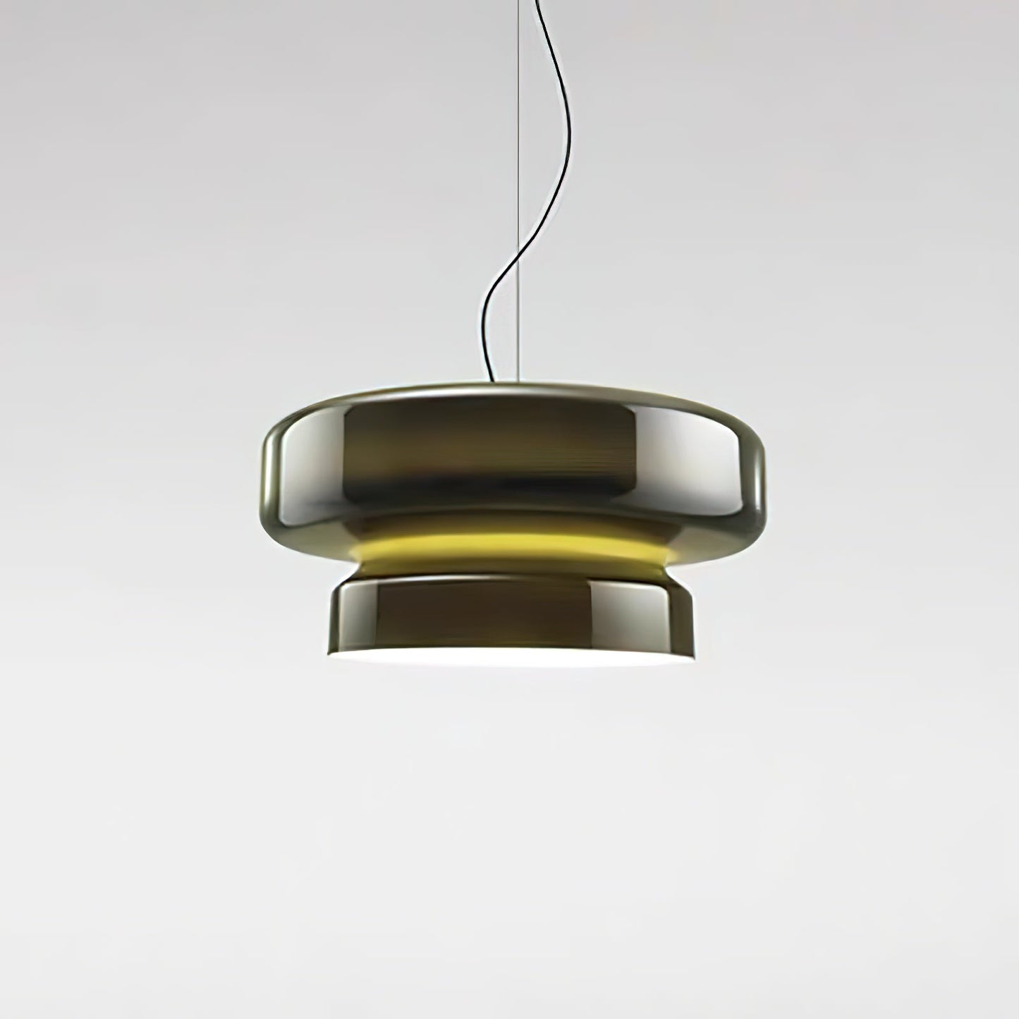 Hanglamp Glas Metaal LED Retro Bruin Eettafel Woonkamer Verstelbaar Snoer Design Verlichting Modern Interieur