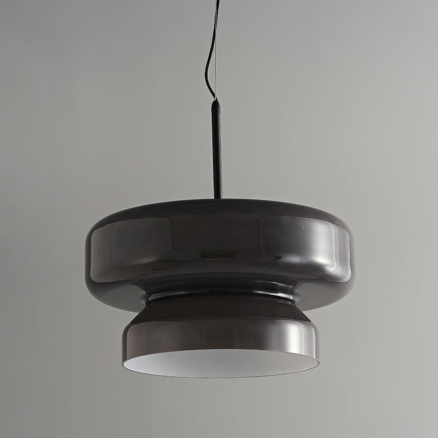 Hanglamp Glas Metaal LED Retro Bruin Eettafel Woonkamer Verstelbaar Snoer Design Verlichting Modern Interieur