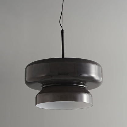 Hanglamp Glas Metaal LED Retro Bruin Eettafel Woonkamer Verstelbaar Snoer Design Verlichting Modern Interieur