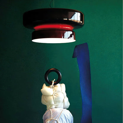 Hanglamp Glas Metaal LED Retro Bruin Eettafel Woonkamer Verstelbaar Snoer Design Verlichting Modern Interieur