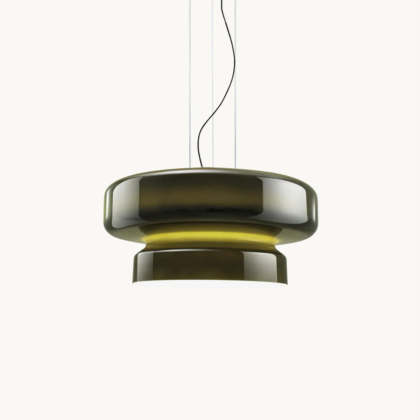 Hanglamp Glas Chroom Amber Groen Paars E27 Bol Modern Woonkamer Slaapkamer Eetkamer