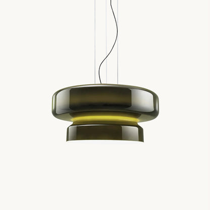 Hanglamp Glas Chroom Amber Groen Paars E27 Bol Modern Woonkamer Slaapkamer Eetkamer