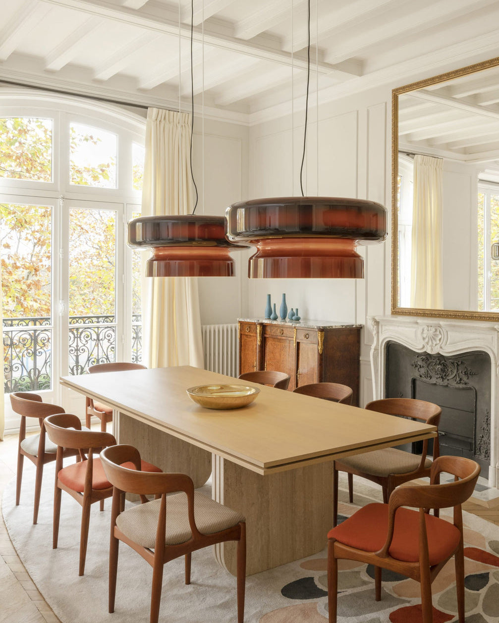 Hanglamp Glas Chroom Amber Groen Paars E27 Bol Modern Woonkamer Slaapkamer Eetkamer