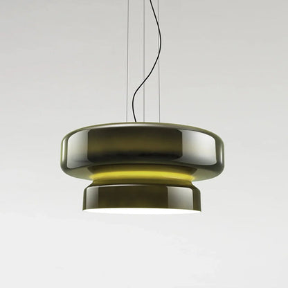 Hanglamp Glas Chroom Amber Groen Paars E27 Bol Modern Woonkamer Slaapkamer Eetkamer