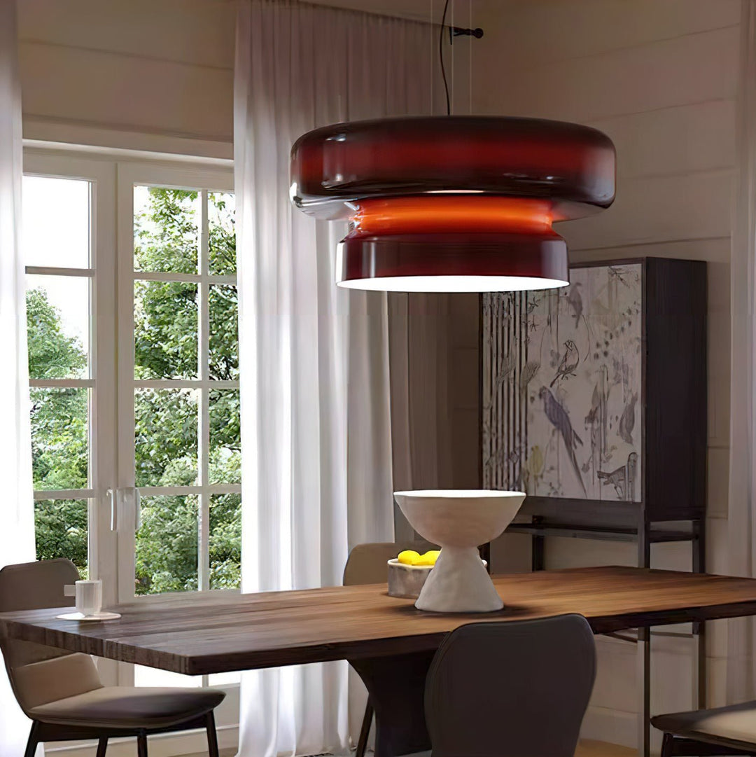 Hanglamp Glas Chroom Amber Groen Paars E27 Bol Modern Woonkamer Slaapkamer Eetkamer