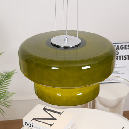 Hanglamp Glas Chroom Amber Groen Paars E27 Bol Modern Woonkamer Slaapkamer Eetkamer