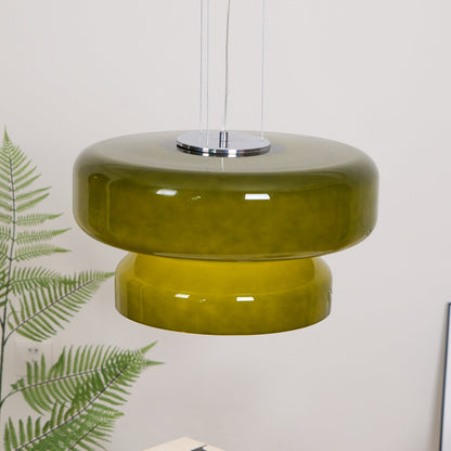 Hanglamp Glas Chroom Amber Groen Paars E27 Bol Modern Woonkamer Slaapkamer Eetkamer