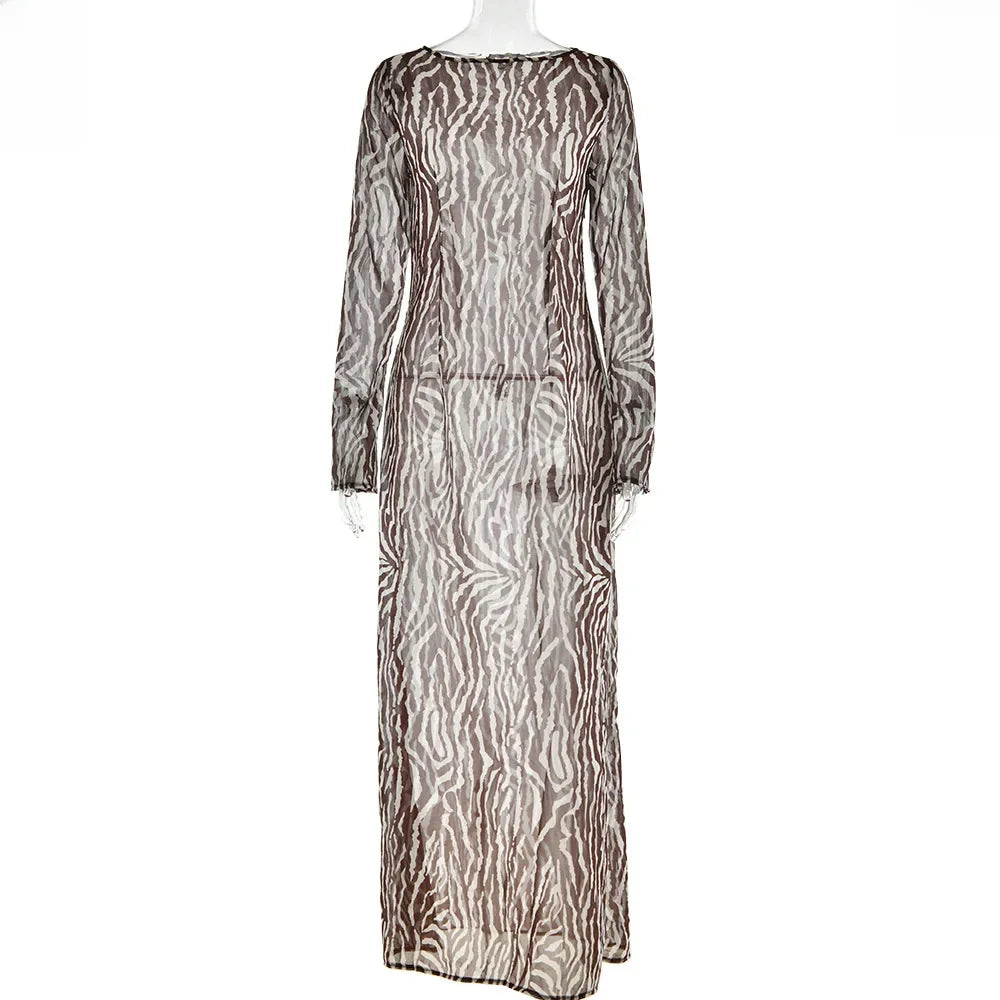 Zomerjurk Bohemien Stijl Vrouwelijke Kleurrijk