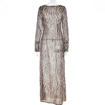Zomerjurk Bohemien Stijl Vrouwelijke Kleurrijk