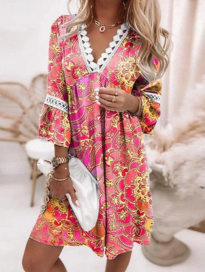 Zomerjurk Elegant Design voor Vrouw
