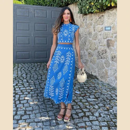 Auda Tweedelige Set met Leuke Print