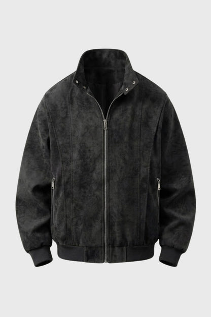 Bomberjack Heren Oversized Opstaande Kraag Casual