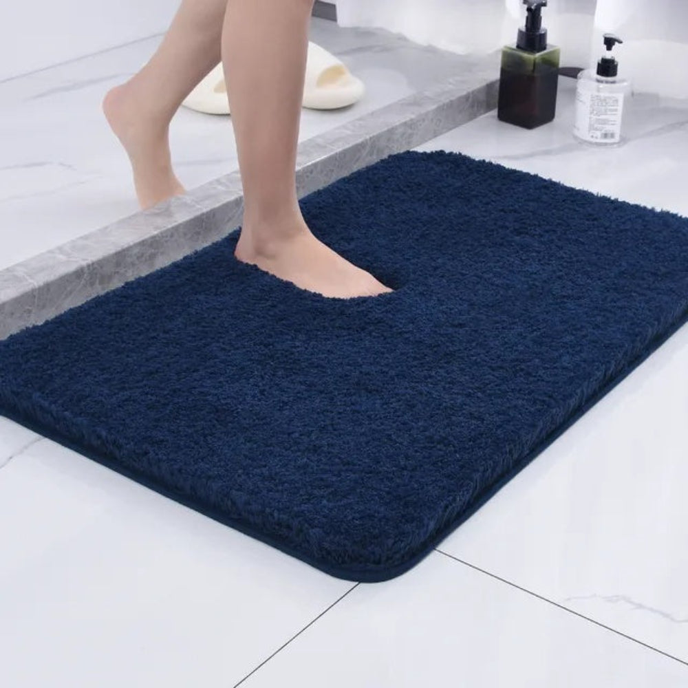 Zachte Pluche Badmat Antislip Microvezel Badkamermat Douchemat Sneldrogend Vloerkleed 40x60 50x80 60x90