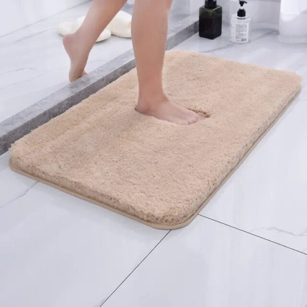 Zachte Pluche Badmat Antislip Microvezel Badkamermat Douchemat Sneldrogend Vloerkleed 40x60 50x80 60x90