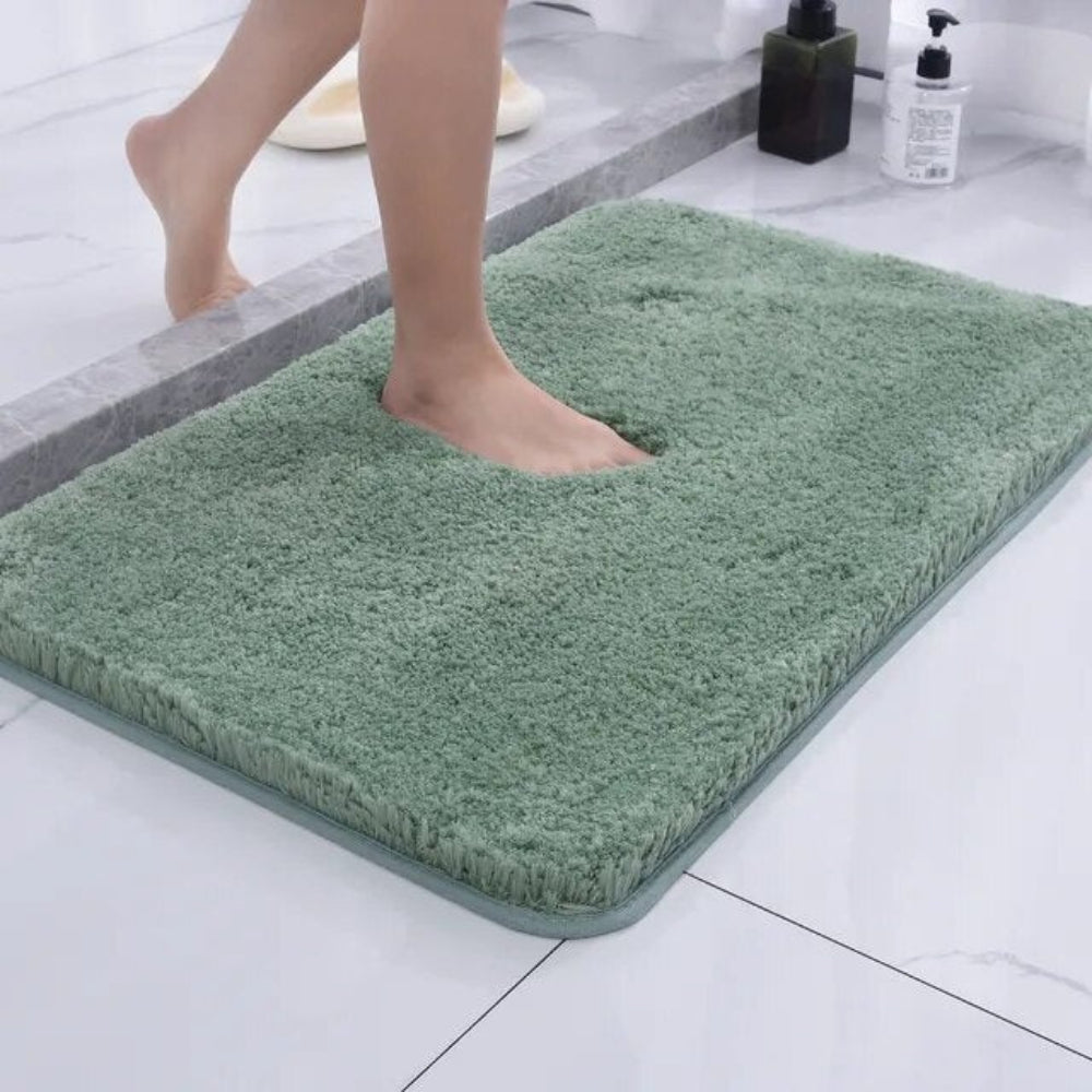 Zachte Pluche Badmat Antislip Microvezel Badkamermat Douchemat Sneldrogend Vloerkleed 40x60 50x80 60x90
