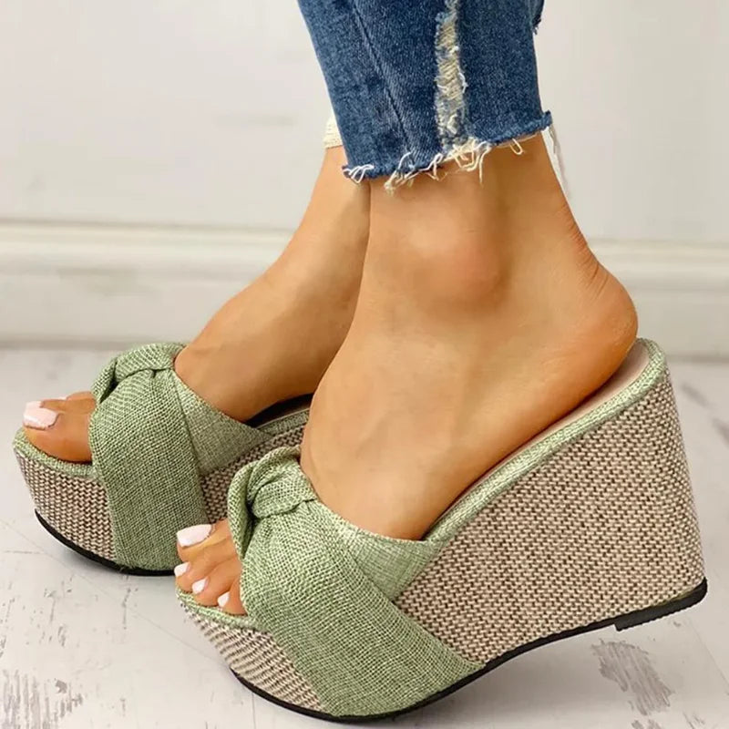 Zomerse Platform Sandalen voor Vrouw Comfortabel