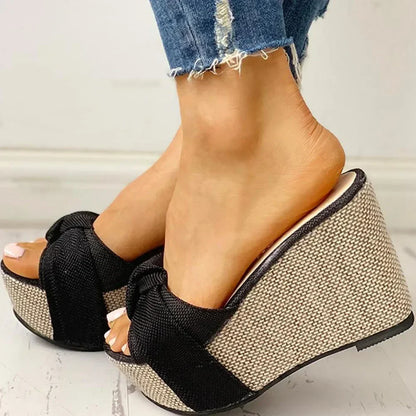 Zomerse Platform Sandalen voor Vrouw Comfortabel