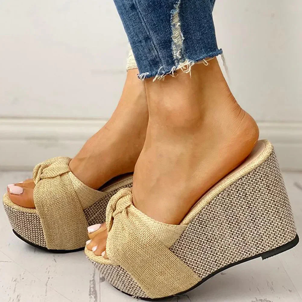 Zomerse Platform Sandalen voor Vrouw Comfortabel