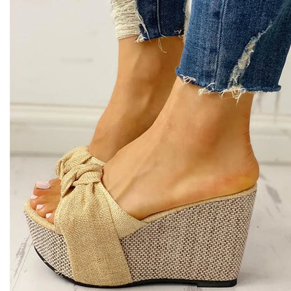 Zomerse Platform Sandalen voor Vrouw Comfortabel