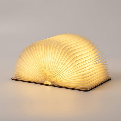 Boeklamp LED Oplaadbaar Touch Dimbaar 22cm Slaapkamer Woonkamer Sfeerverlichting Nachtlamp Houten Boek Lamp Cadeau