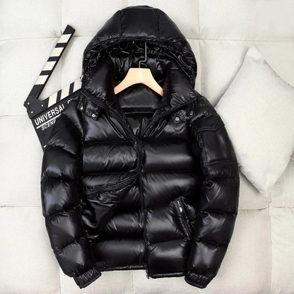 Dunne Puffer Winterjas Borstin Warm en Licht - StudioMarella